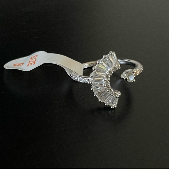 BP Sterling Club Diamond CZ Fan Ring (RBP 5395) - Picture 4 of 8